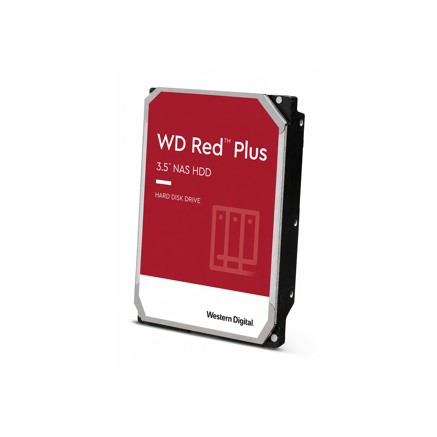 WD Red Plus 12 TB NAS Interne Festplatte 3,5 Zoll - 7200 U/Min, SATA 6Gb/s, CMR, 512MB Cache