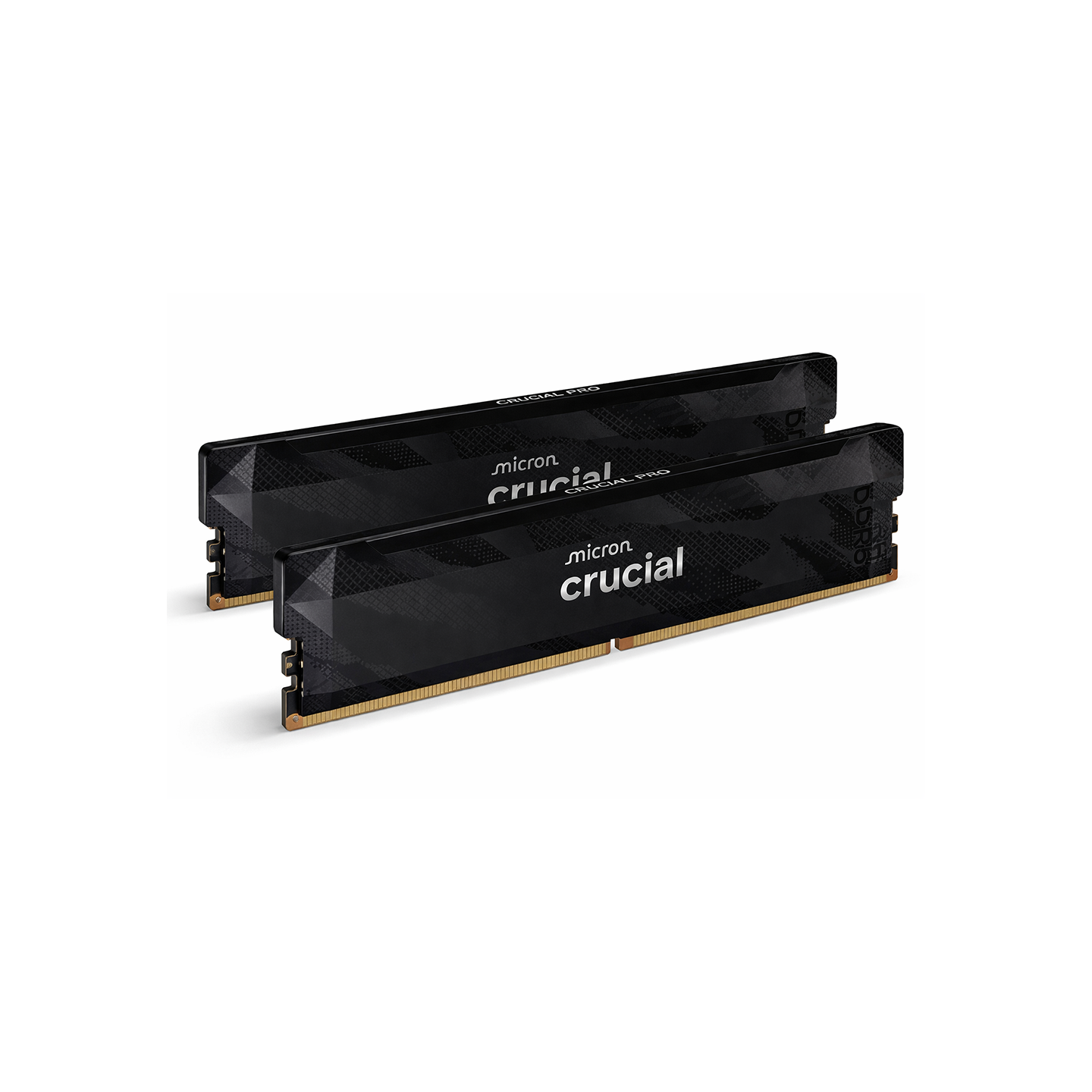Crucial Pro DDR5 RAM 32GB Kit (2x16GB) 6400MHz CL32, Gaming PC Arbeitsspeicher, Intel XMP 3.0 / AMD Expo, Schwarz - CP2K16G64C32U5B