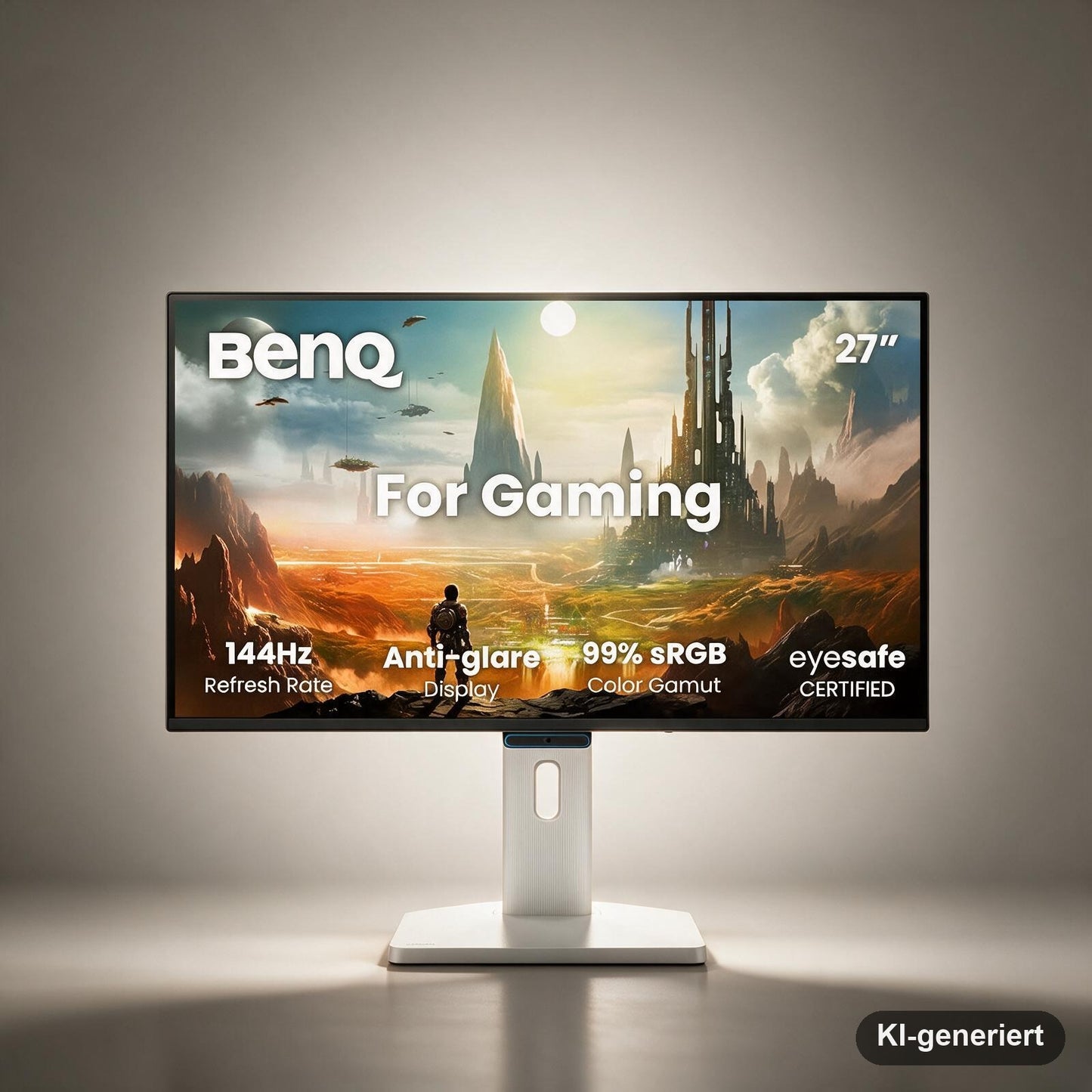 BenQ GW2790TE 27 Zoll Full-HD IPS Monitor, 144 Hz, USB-C, höhenverstellbar, Eye-Care