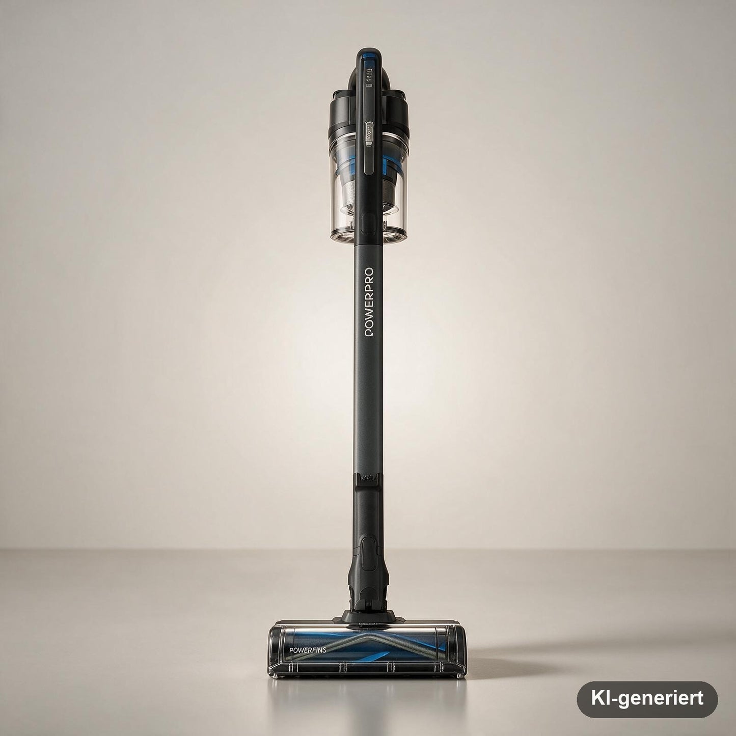 Shark PowerPro Akku-Staubsauger, kabellos und beutellos, bis 50 Min. Laufzeit, mit LED-Licht und Knickgelenk-Rohr