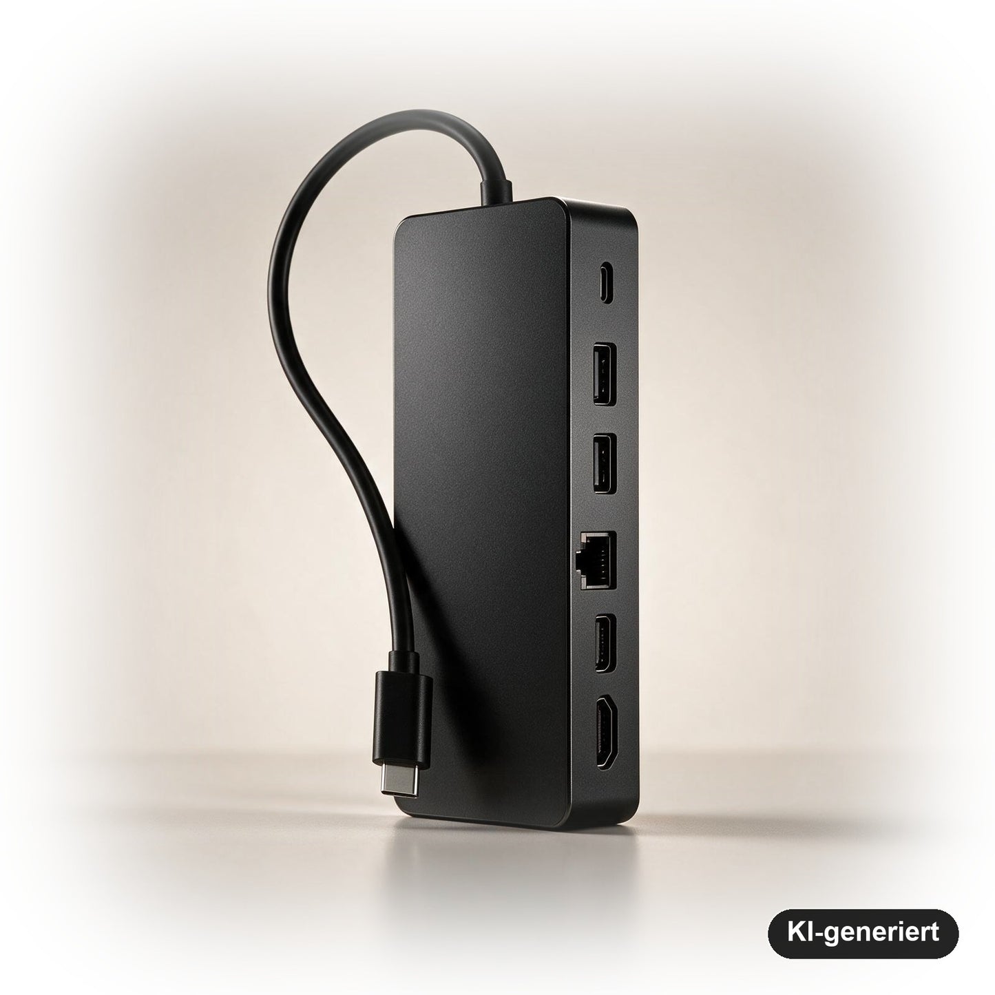 HP Universal USB-C Multiport Hub 7-in-1 Schwarz
