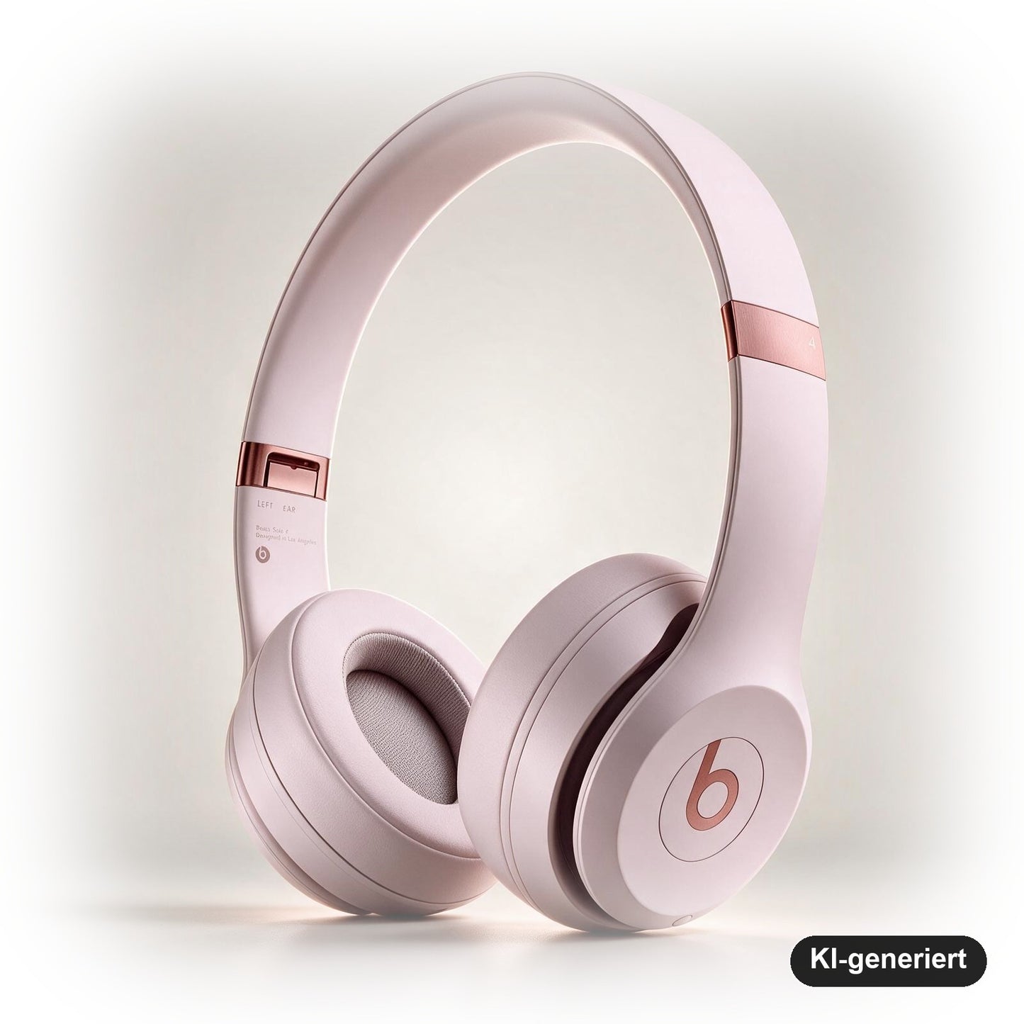 Beats Solo 4 Kabellose Bluetooth On-Ear-Kopfhörer mit 50 Stunden Akkulaufzeit, Wolkenrosa