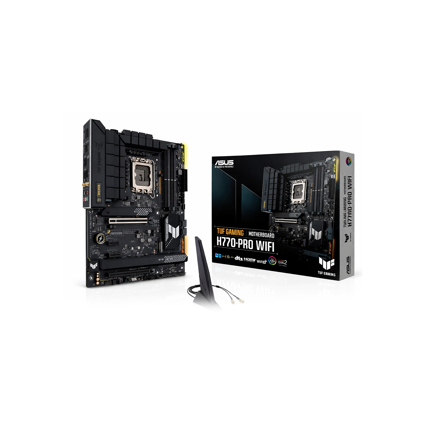 ASUS TUF GAMING H770-PRO WIFI Mainboard – ATX, Intel LGA 1700, H770