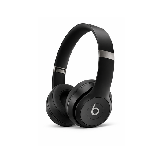 Beats Solo 4 - Kabelloser Bluetooth On-Ear Kopfhörer, Apple & Android kompatibel, Bis zu 50 Stunden Akkulaufzeit - Mattschwarz