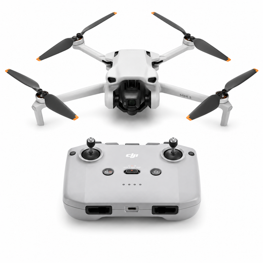 DJI Mini 3 Drohne – Ultraleichte Faltbare 4K HDR Video Kameradrohne unter 249g, 38 min Flugzeit, Echte Vertikalaufnahmen, 3-Achsen-Gimbal, 10 km HD-Videoübertragung, Windresistent, Autom. Rückkehr, C0