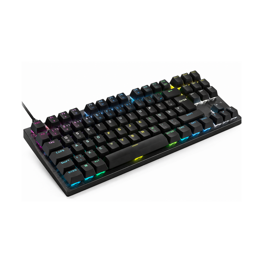 Corsair K60 PRO TKL RGB Mechanical Optical Gaming Keyboard – DE-Layout (QWERTZ) – Schwarz