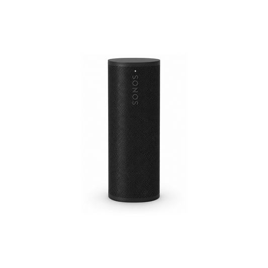 Sonos Roam 2 Extrem kompakter, mobiler WLAN Speaker - Wasserdicht - 10 Stunden Akkulaufzeit - Schwarz