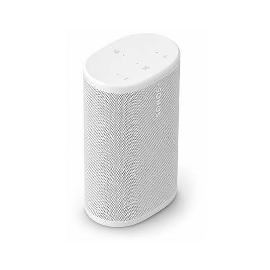 Sonos Play | Neu | Leistungsstark, tragbar und für Alles bereit Play liefert großartigen Stereoklang und eine Akkulaufzeit für den ganzen Tag, egal wo Sie gerade sind. (Weiß)