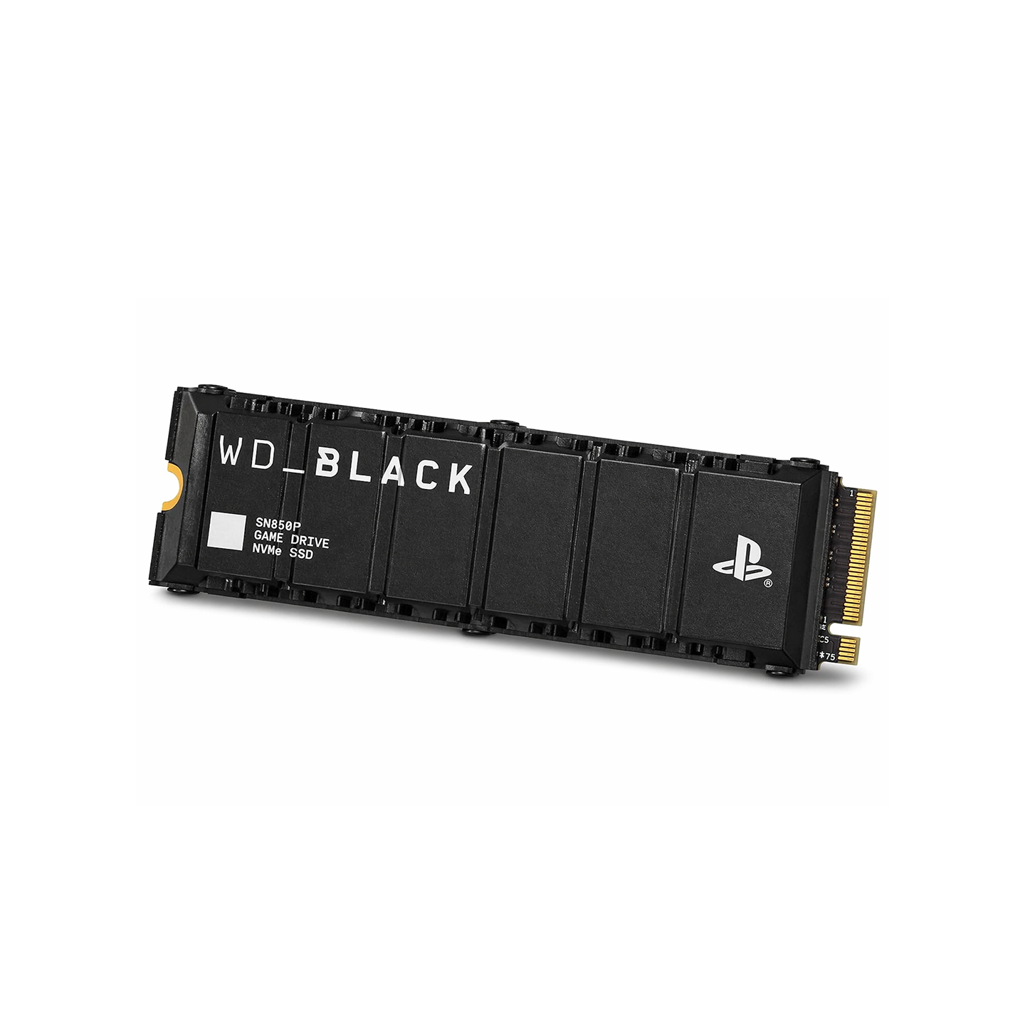 WD_BLACK SN850P 4 TB NVMe SSD Offiziell Lizenziert für PS5 Konsolen (interne Gaming SSD; optimierter Kühlkörper; PCIe Gen4 Technologie, bis zu 7.300 MB/s Lesen, M.2 2280)