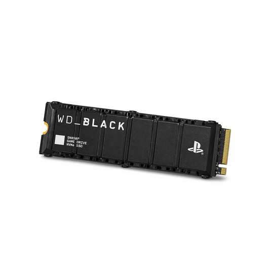 WD_BLACK SN850P 4 TB NVMe SSD Offiziell Lizenziert für PS5 Konsolen (interne Gaming SSD; optimierter Kühlkörper; PCIe Gen4 Technologie, bis zu 7.300 MB/s Lesen, M.2 2280)