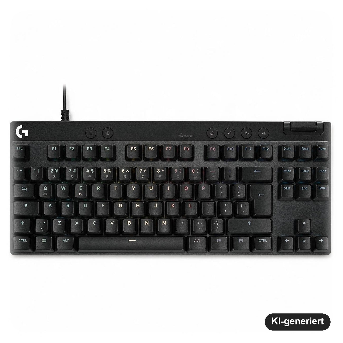 Logitech G PRO X TKL RAPID Gaming-Tastatur mit Hall-Effekt, TKL, kabelgebunden, DE-Layout, schwarz