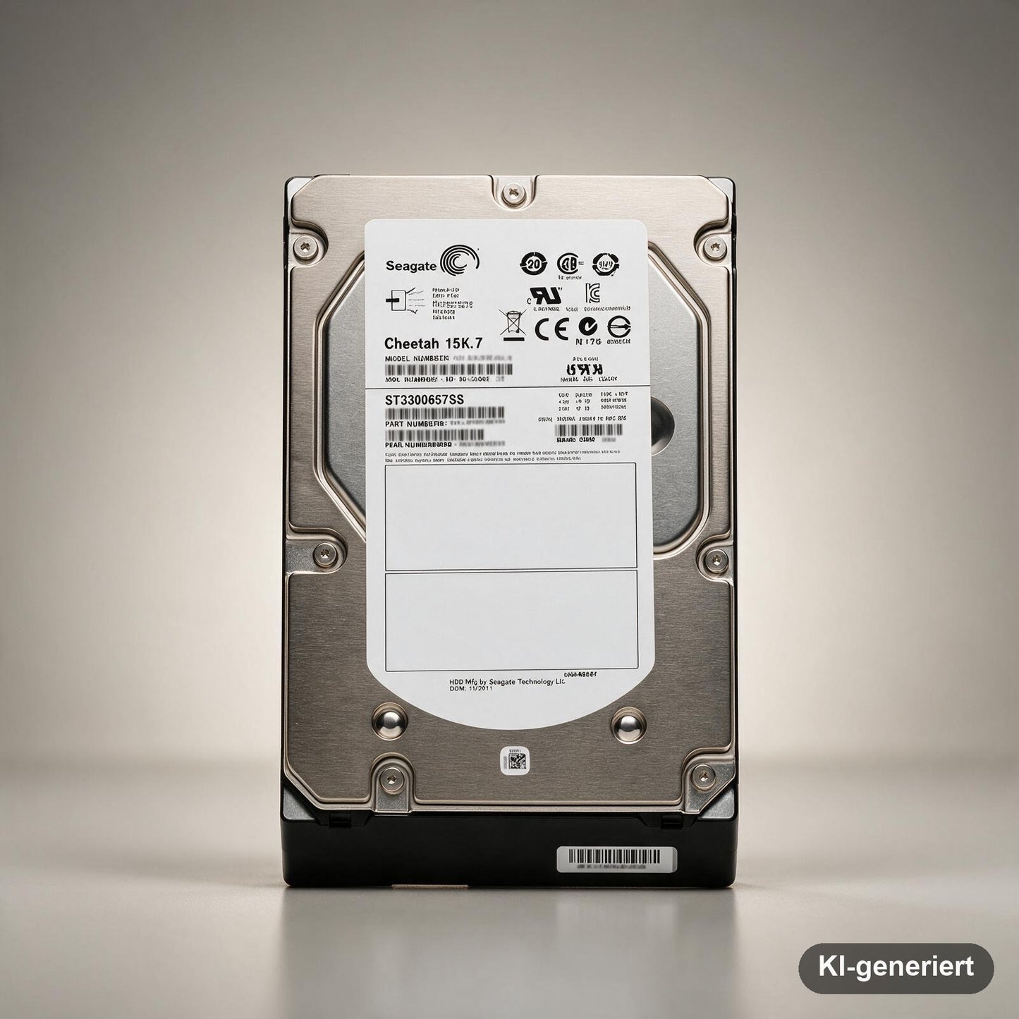 Seagate Cheetah 15K.7 ST3600057SS Interne Festplatte 600GB (8,9 cm (3,5 Zoll), 15000rpm, 3,4 ms Zugriffszeit, 16 MB Cach