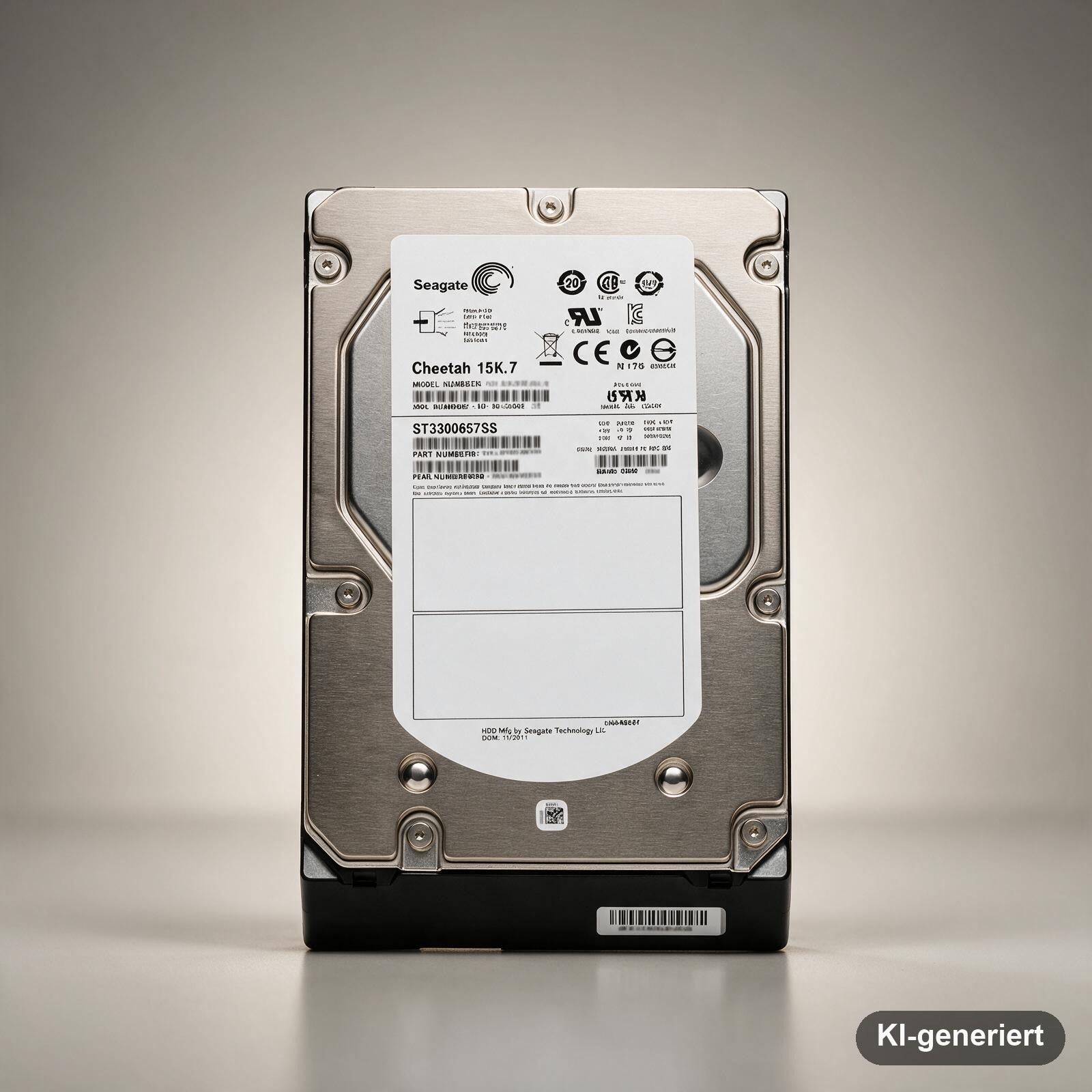 Seagate Cheetah 15K.7 ST3600057SS Interne Festplatte 600GB (8,9 cm (3,5 Zoll), 15000rpm, 3,4 ms Zugriffszeit, 16 MB Cach
