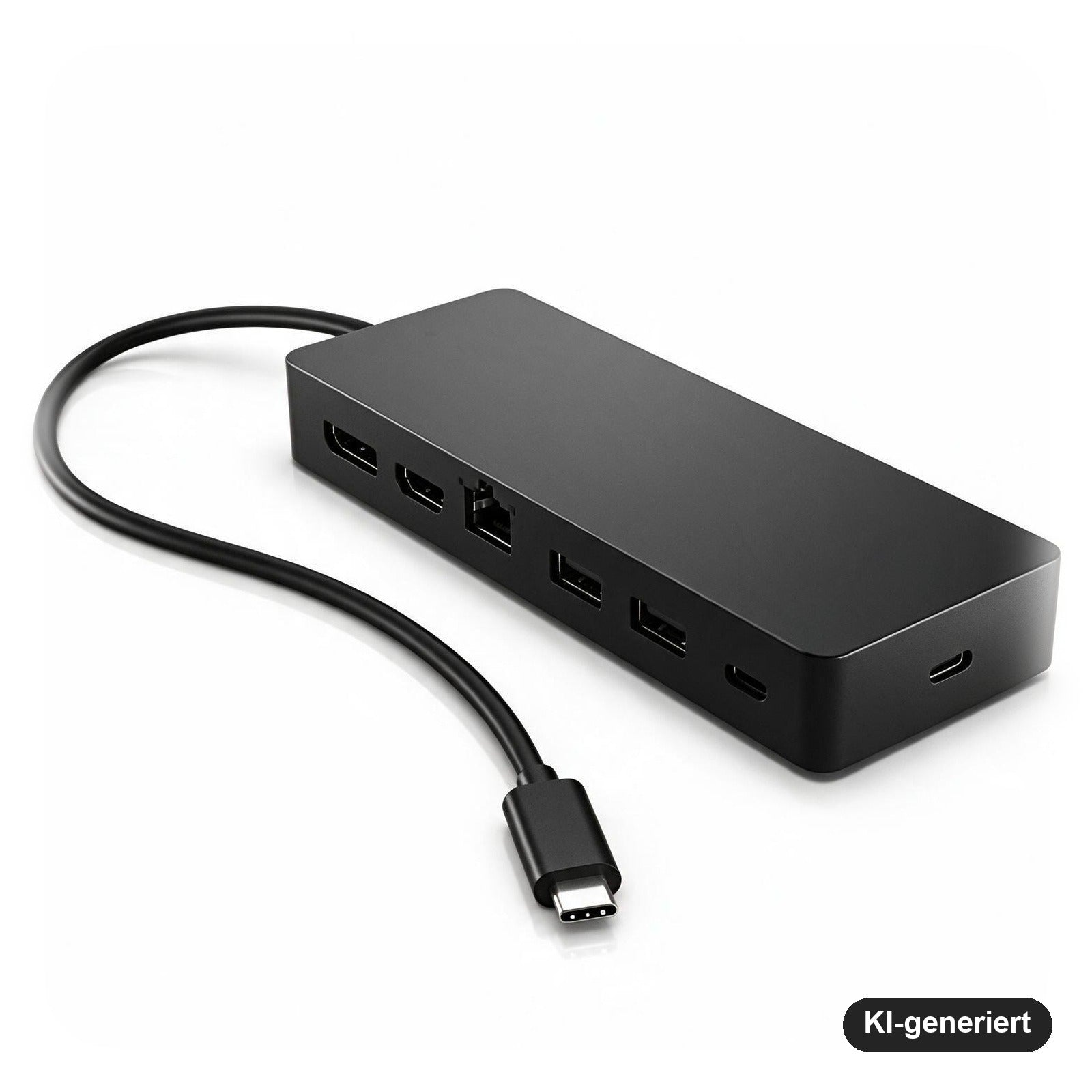 HP Universal USB-C Multiport Hub 7-in-1 Schwarz