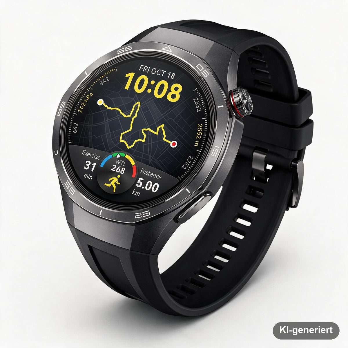 Huawei Watch GT5 PRO 46 mm (Vili-B29F) Black Android iOS NFC Touchdisplay 4 GB