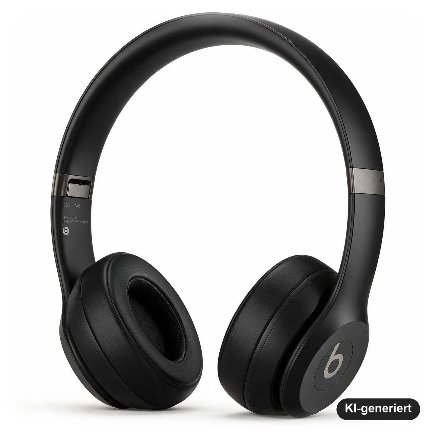 Beats Solo 4 Kabellose Bluetooth On-Ear-Kopfhörer mit 50 Stunden Akkulaufzeit, Mattschwarz