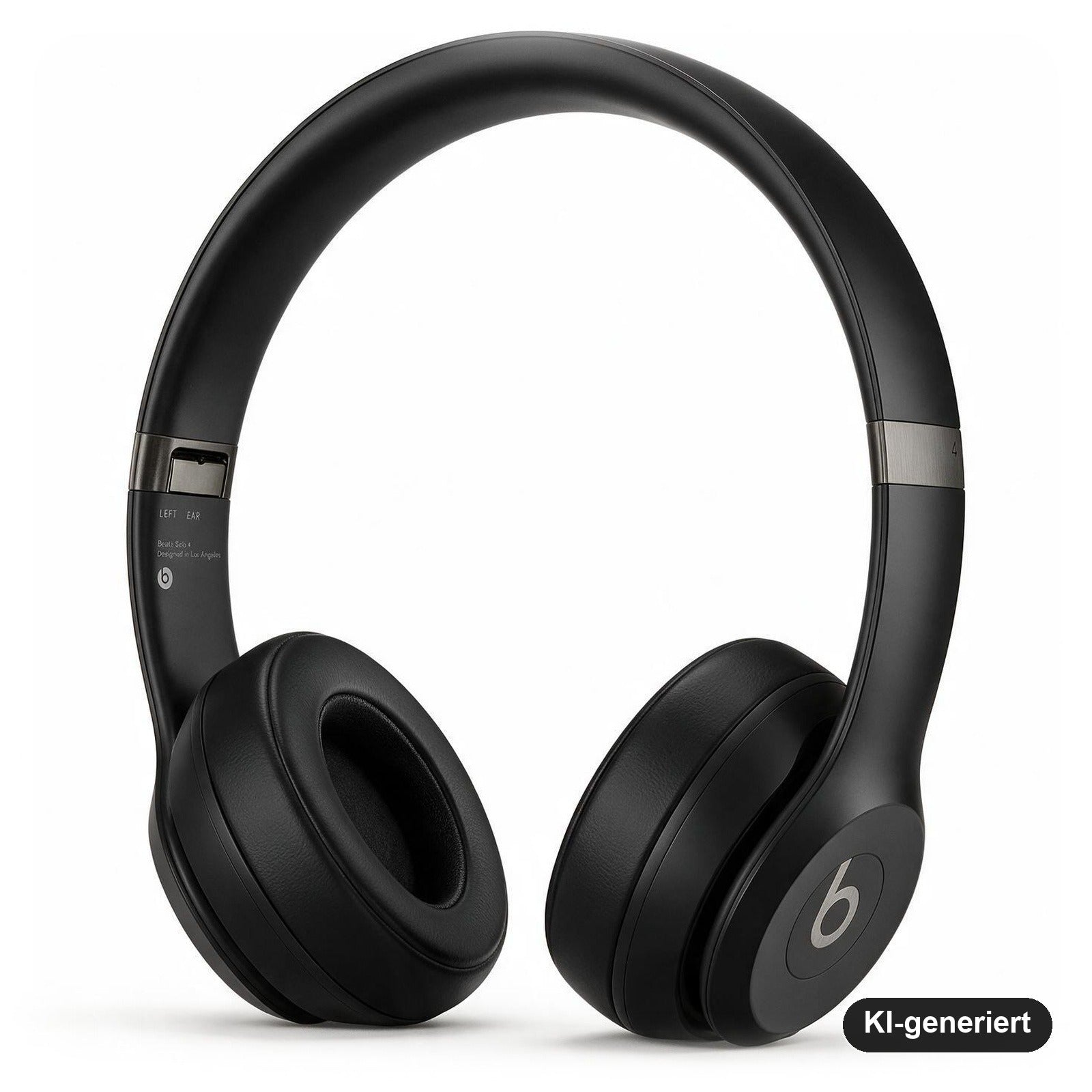 Beats Solo 4 Kabellose Bluetooth On-Ear-Kopfhörer mit 50 Stunden Akkulaufzeit, Mattschwarz
