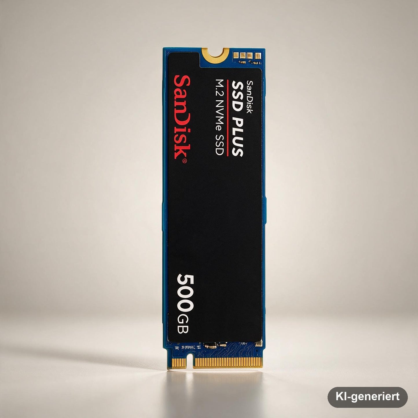SanDisk SSD PLUS M.2 NVMe SSD 500 GB (M.2 2280, PCIe Gen 3.0, einfache Installation, Western Digital Dashboard, 3 Jahre 