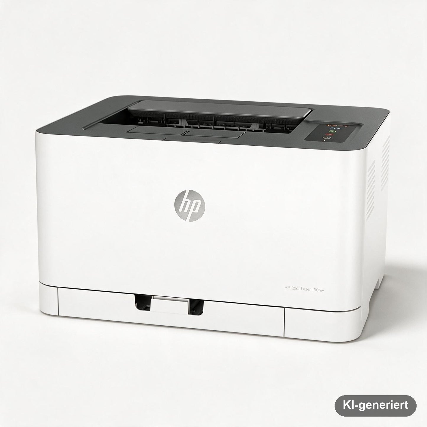 HP Color Laser 150nw Farb-Laserdrucker, WLAN, LAN, USB, weiß-grau, 1 Stück