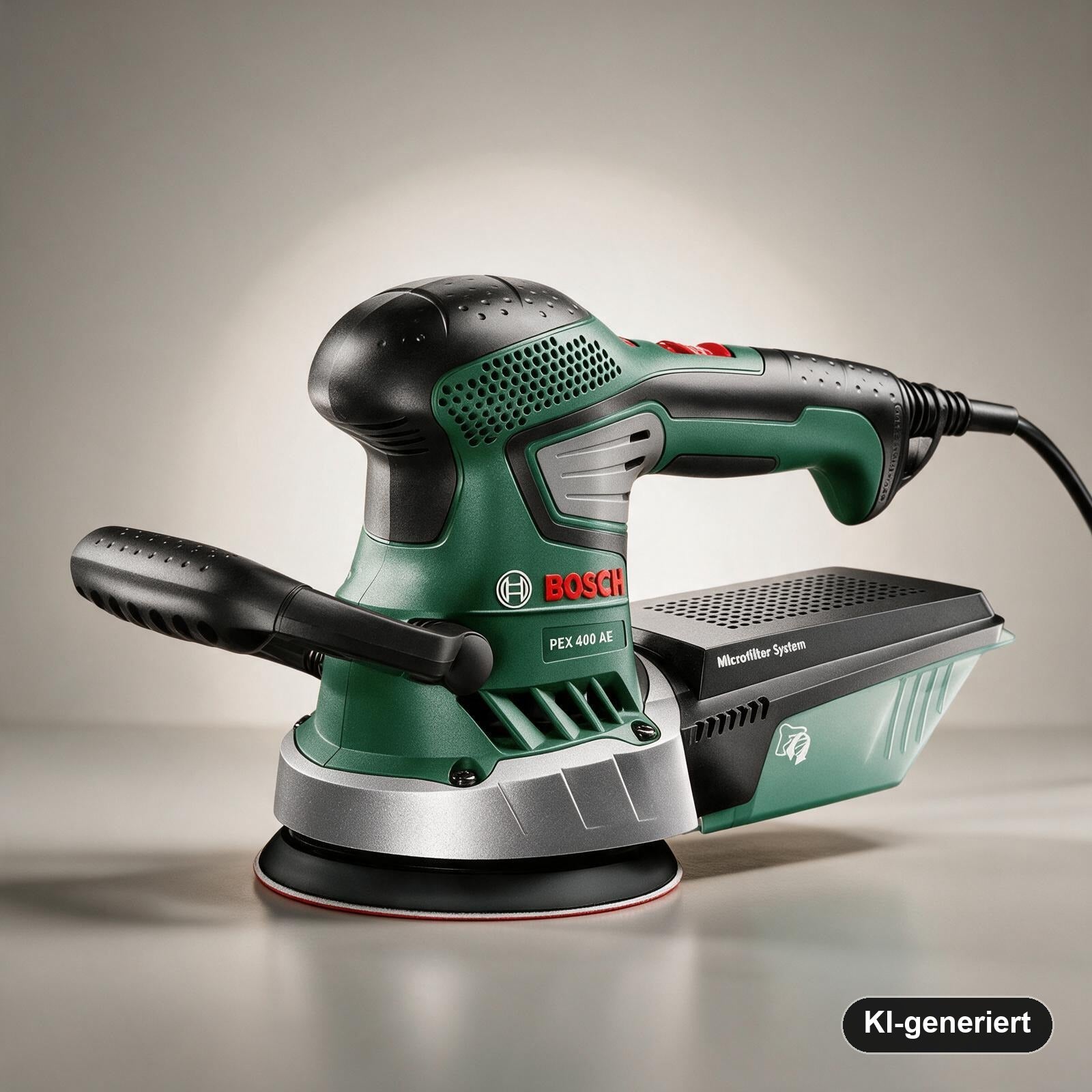 Bosch Exzenterschleifer PEX 400 AE, 370 W, 125 mm Schleifteller, im Koffer