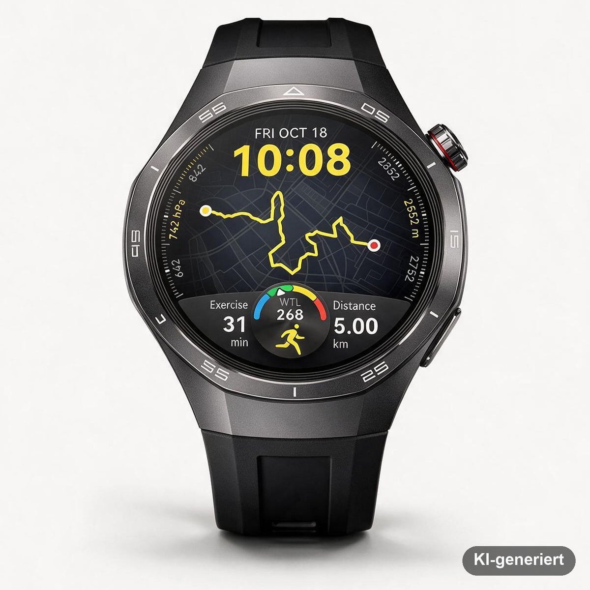 Huawei Watch GT5 PRO 46 mm (Vili-B29F) Black Android iOS NFC Touchdisplay 4 GB