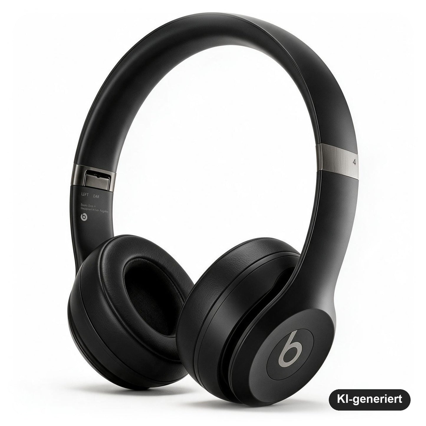 Beats Solo 4 Kabellose Bluetooth On-Ear-Kopfhörer mit 50 Stunden Akkulaufzeit, Mattschwarz