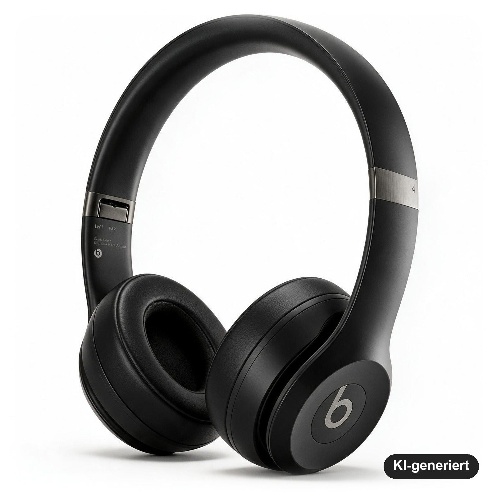 Beats Solo 4 Kabellose Bluetooth On-Ear-Kopfhörer mit 50 Stunden Akkulaufzeit, Mattschwarz