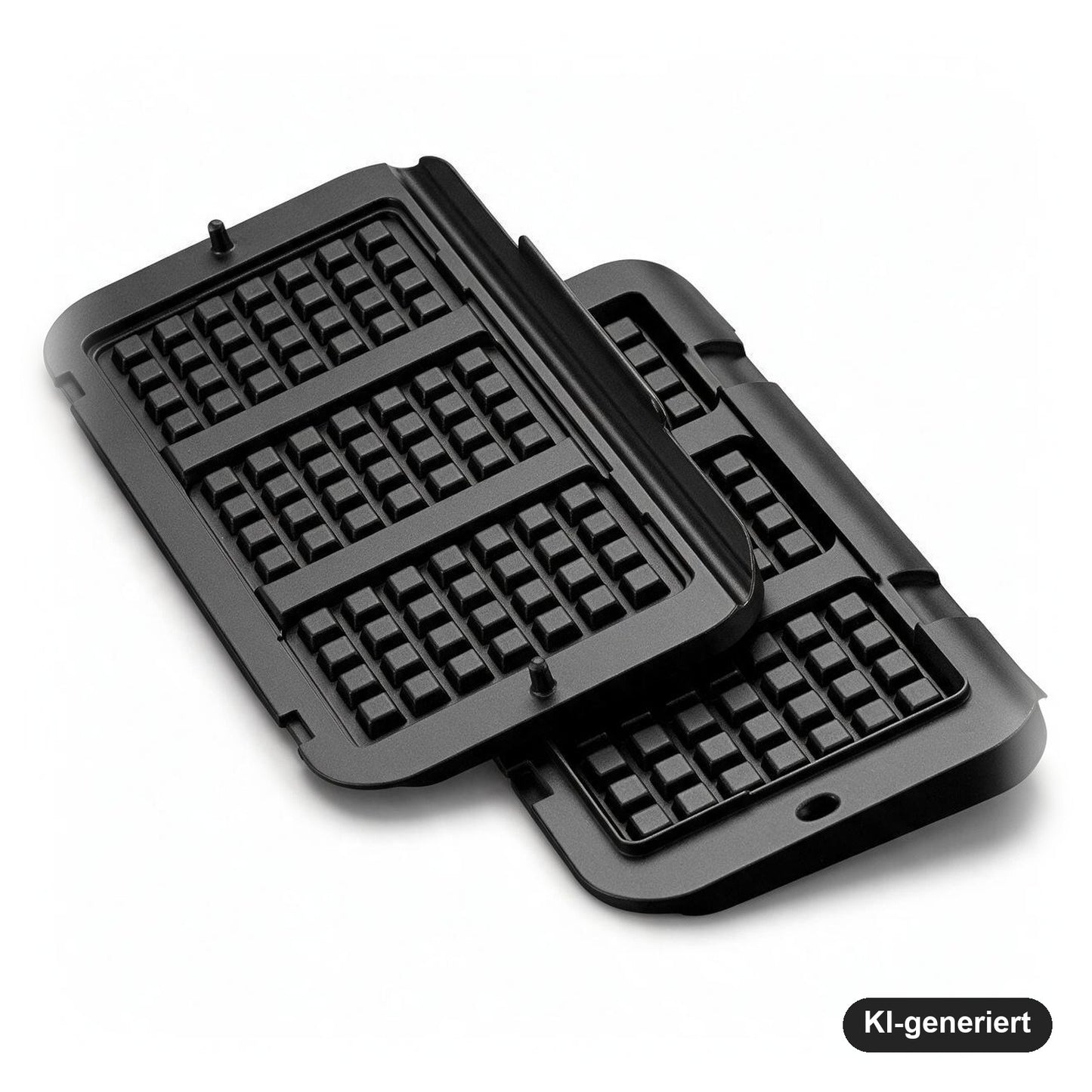 Tefal XA7348 Waffelplatten für OptiGrill 4in1 XL & 2in1 XL, für belgische Waffeln