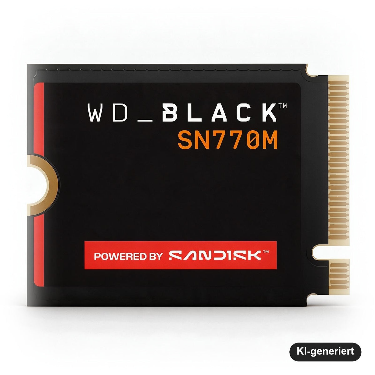 WD_BLACK SN770M 500 GB M.2 2230 NVMe SSD, PCIe Gen4, bis zu 5.000 MB/s