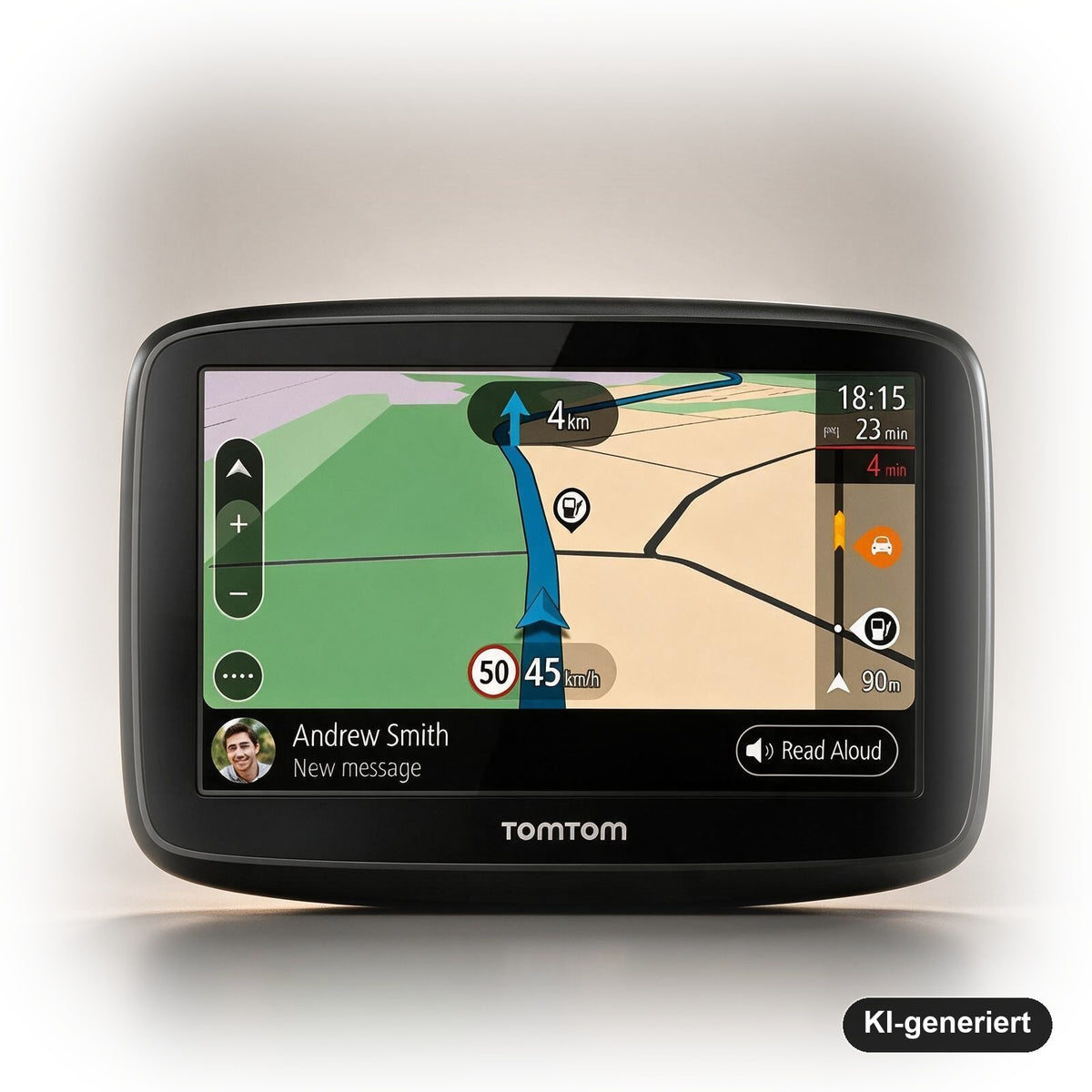 TomTom GO Basic 5 Zoll Navigationsgerät PKW mit Wi-Fi-Updates, TomTom Traffic und lebenslangen Kartenupdates, Schwarz