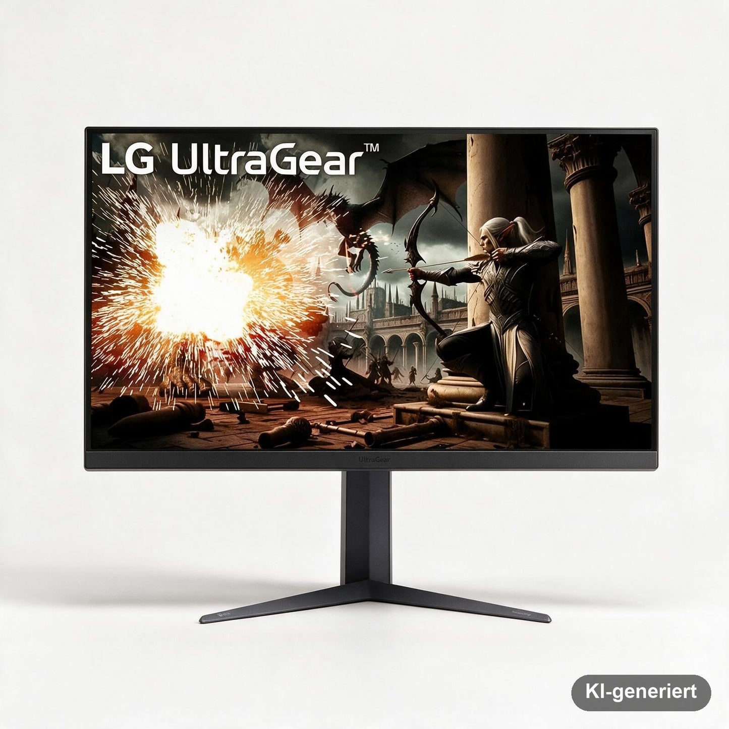LG UltraGear 32GS75Q-B Gaming-Monitor 31,5 Zoll (80 cm), QHD 2560 x 1440, IPS, 180 Hz, 1 ms, Schwarz