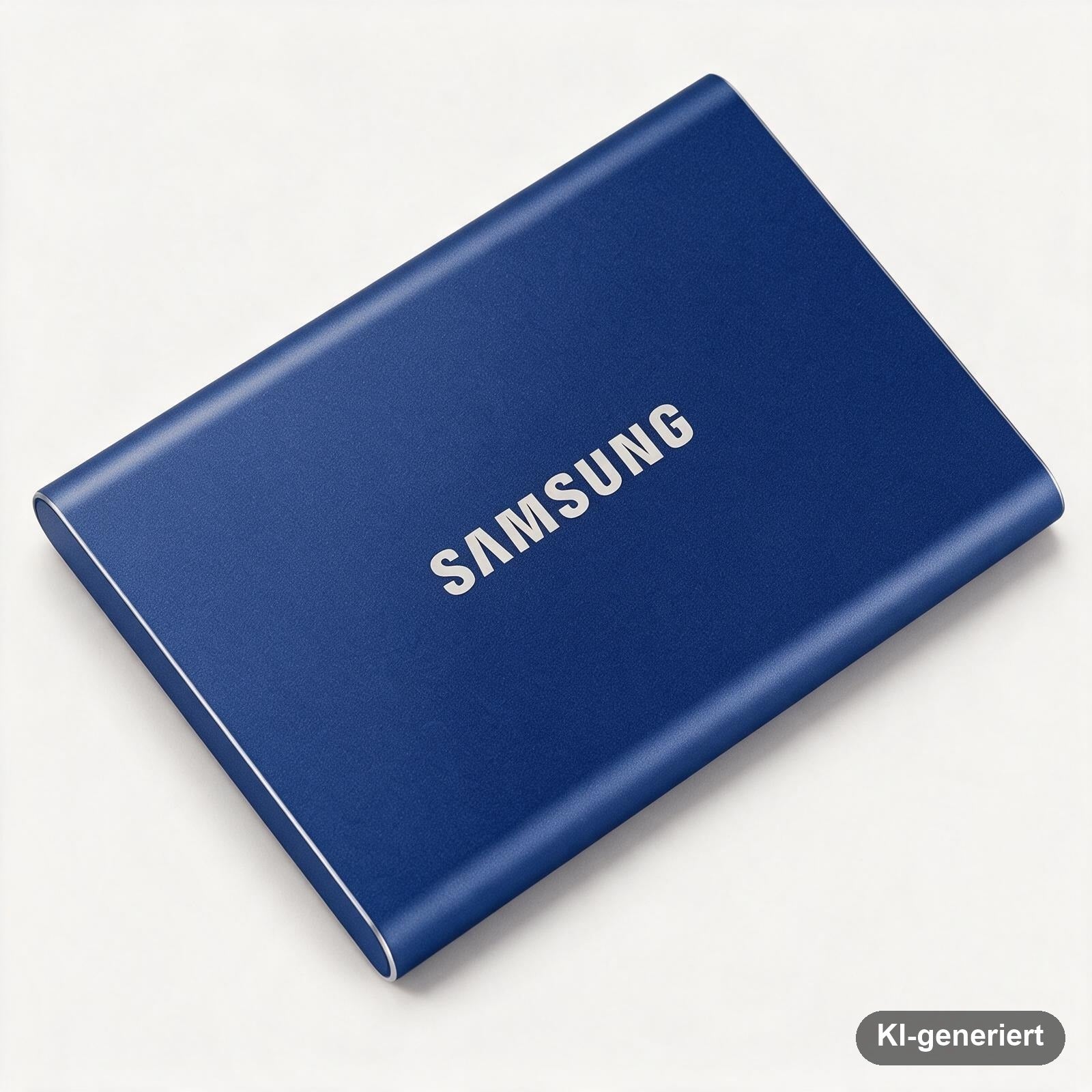 Samsung Portable SSD T7 1 TB externe SSD USB 3.2 Gen 2 mit 1.050 MB/s, Indigoblau