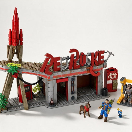 MATTEL Mega Construx Fallout Red-Rocket-Raststätte