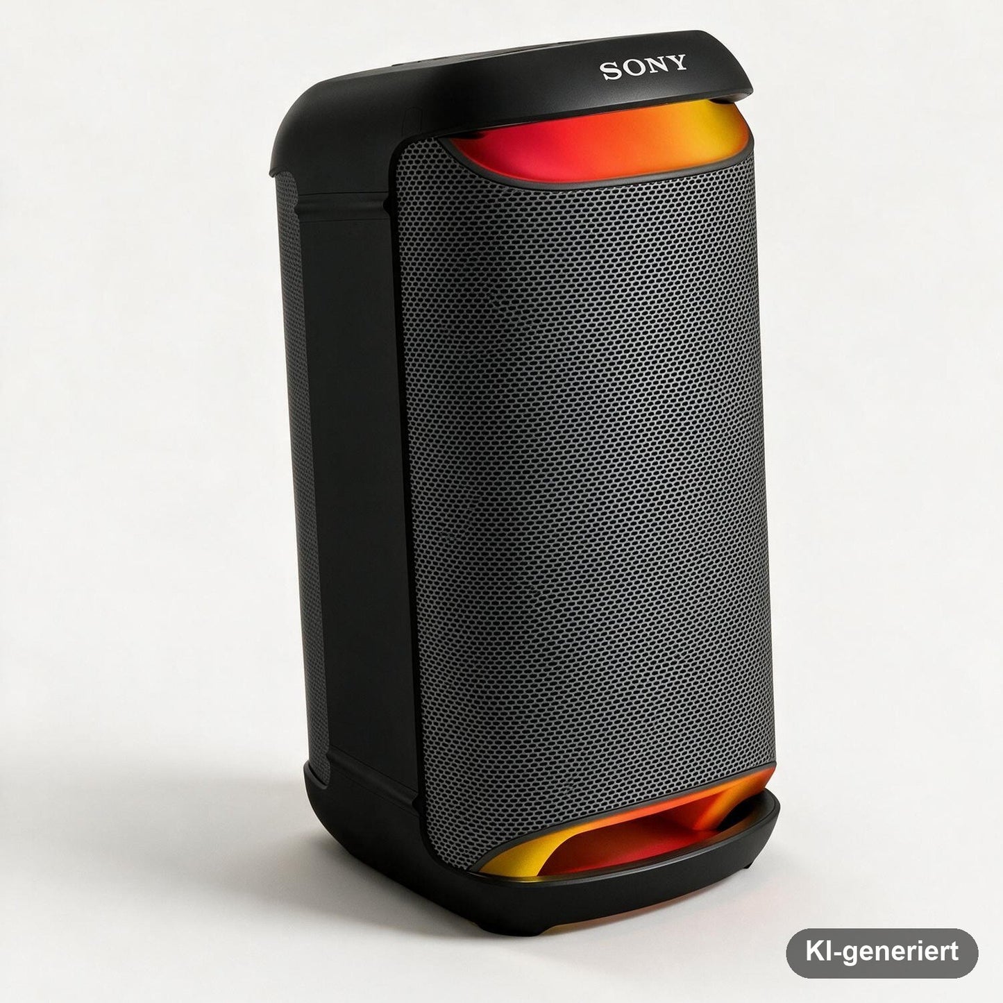 Sony SRS-XV500 Kabelloser Bluetooth-Partylautsprecher mit MEGA BASS, LED-Beleuchtung und Karaoke-Eingängen, Schwarz