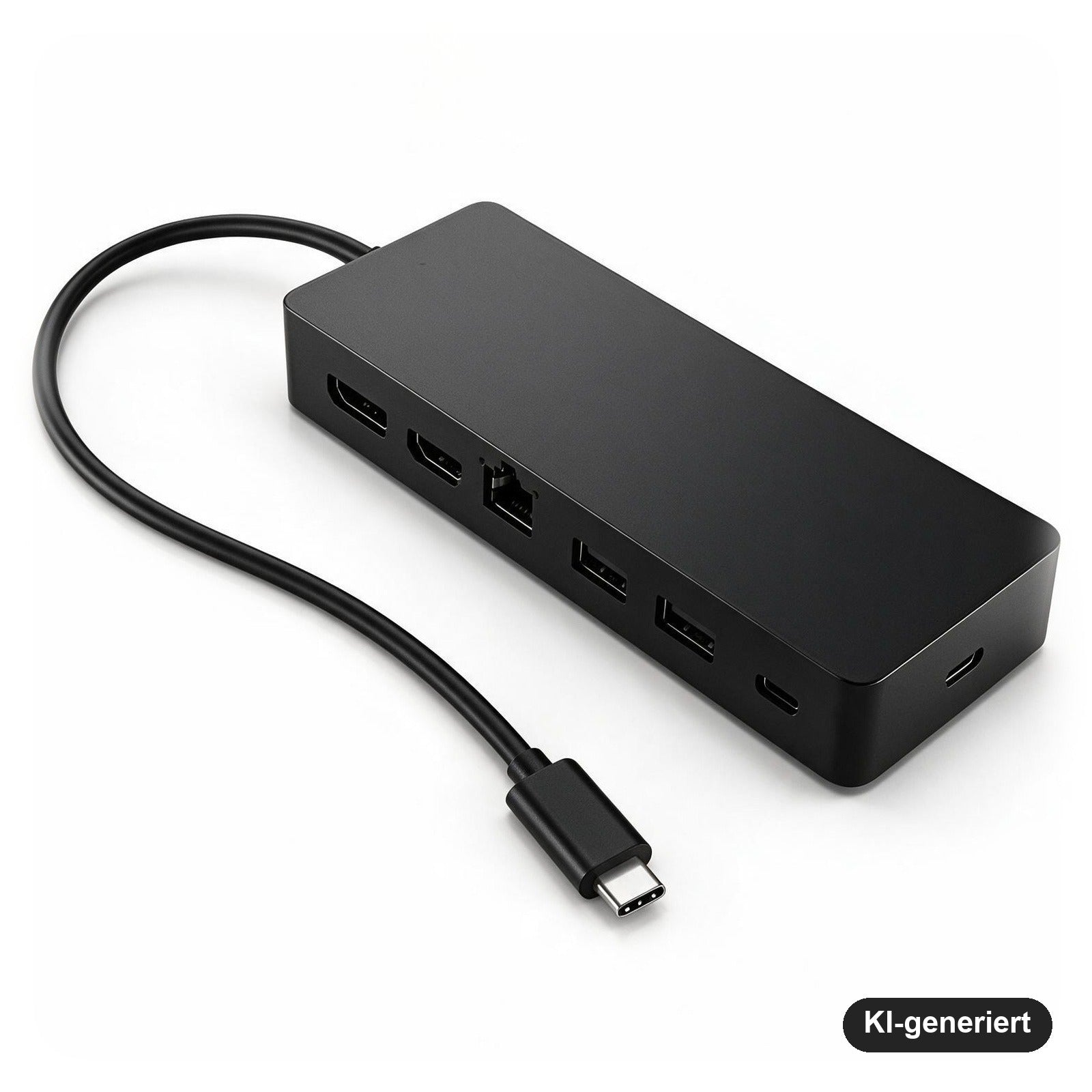 HP Universal USB-C Multiport Hub 7-in-1 Schwarz
