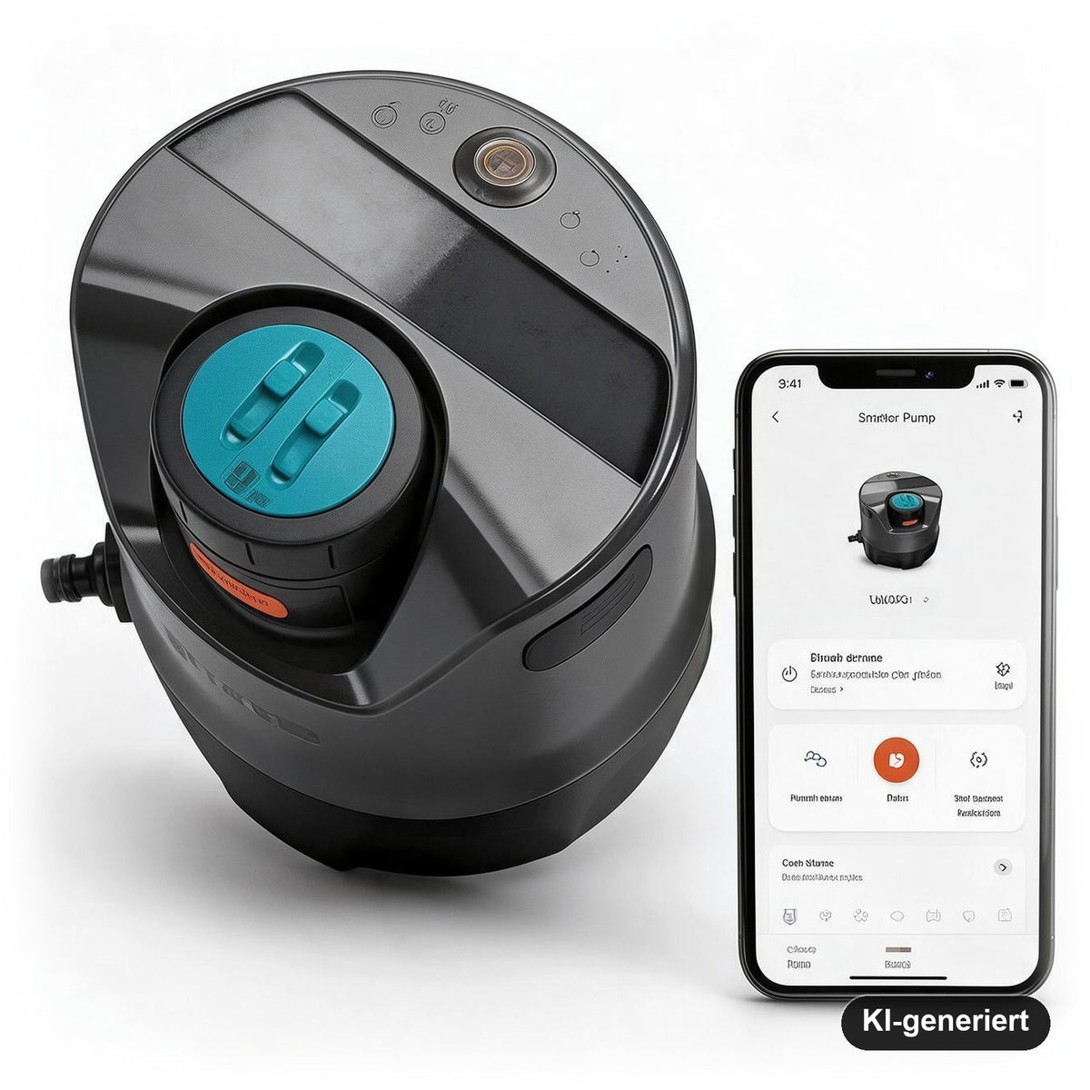 GARDENA AquaPrecise Bewässerungssystem solarbetrieben für Rasenflächen bis 320 m², mit Bluetooth-App