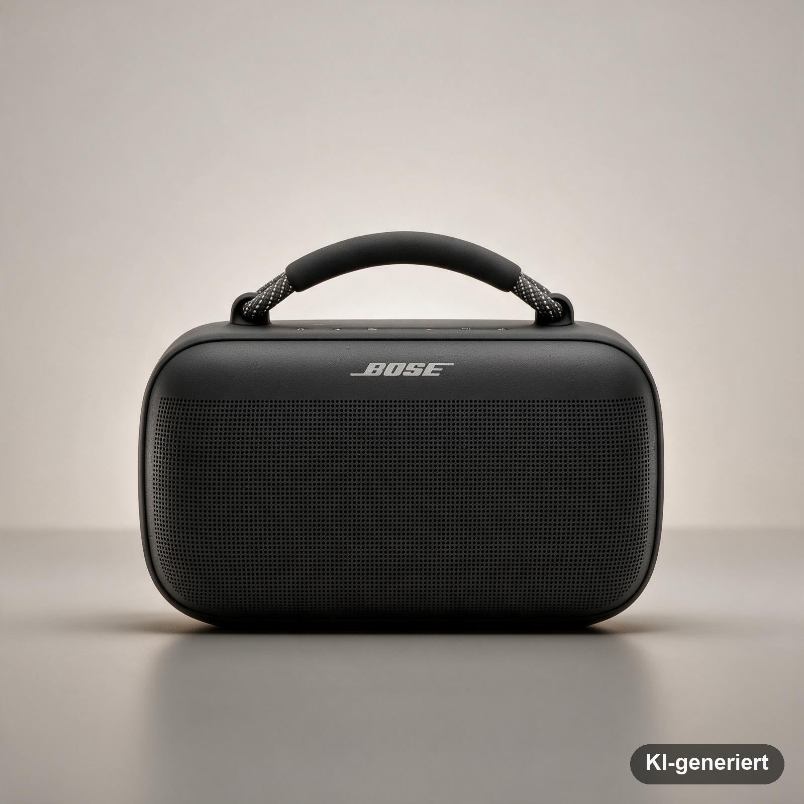 Bose SoundLink Max tragbarer Bluetooth-Lautsprecher, IP67, bis 20 h Akku, USB-C, AUX, Schwarz