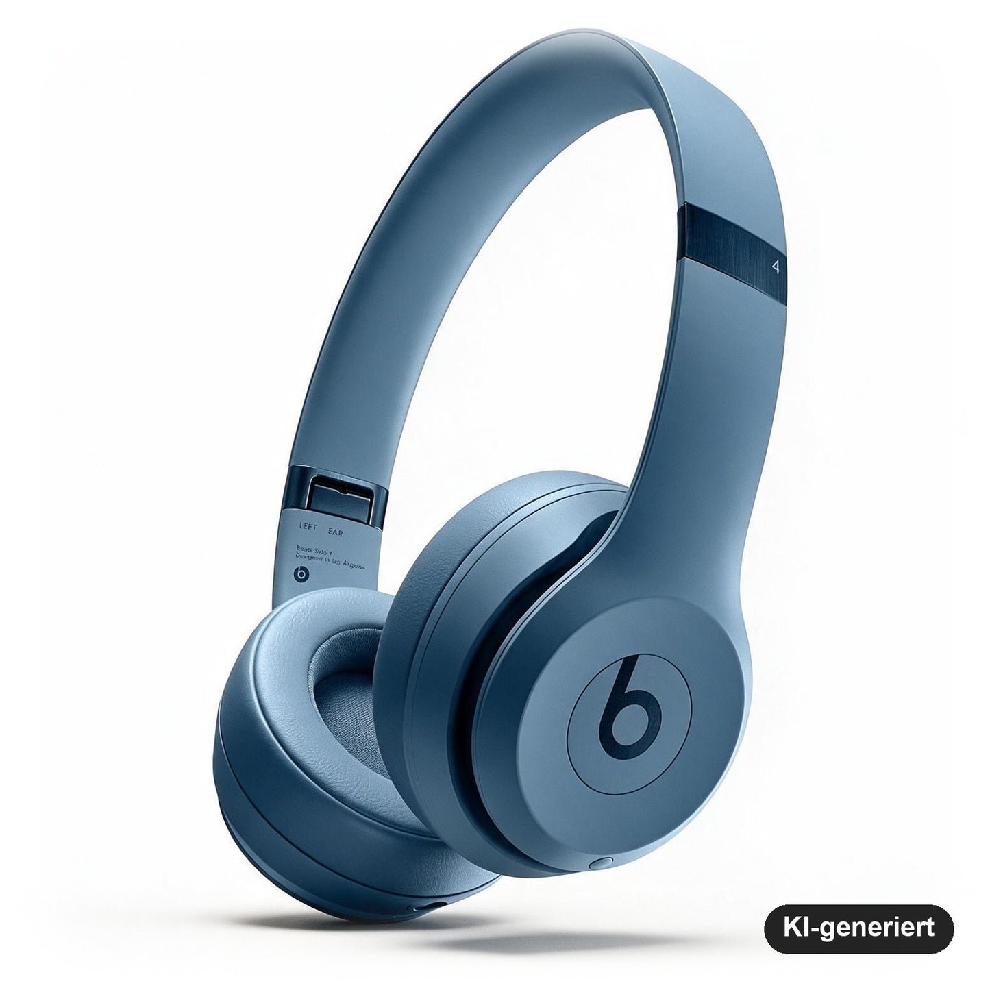Beats Solo 4 Kabellose Bluetooth On-Ear-Kopfhörer mit 50 Stunden Akkulaufzeit, Schieferblau