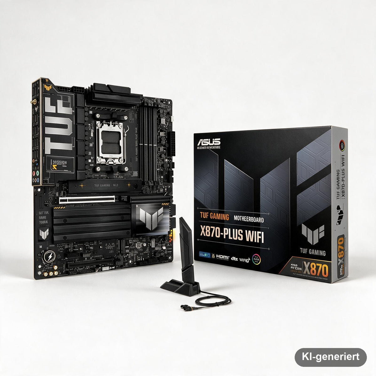 ASUS TUF GAMING X870E-PLUS WIFI7 Mainboard – ATX, Socket AM5, AMD X870E