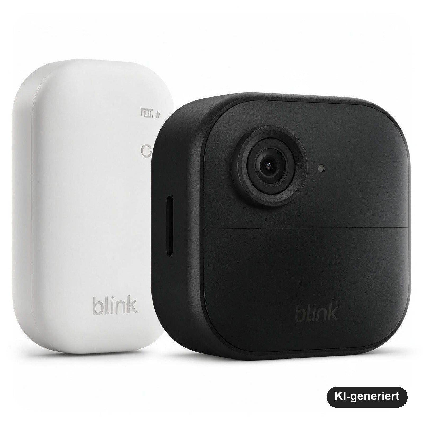 Blink Outdoor 4 Kabellose HD-Überwachungskamera 1-Kamera-System mit Sync Module Core, Schwarz