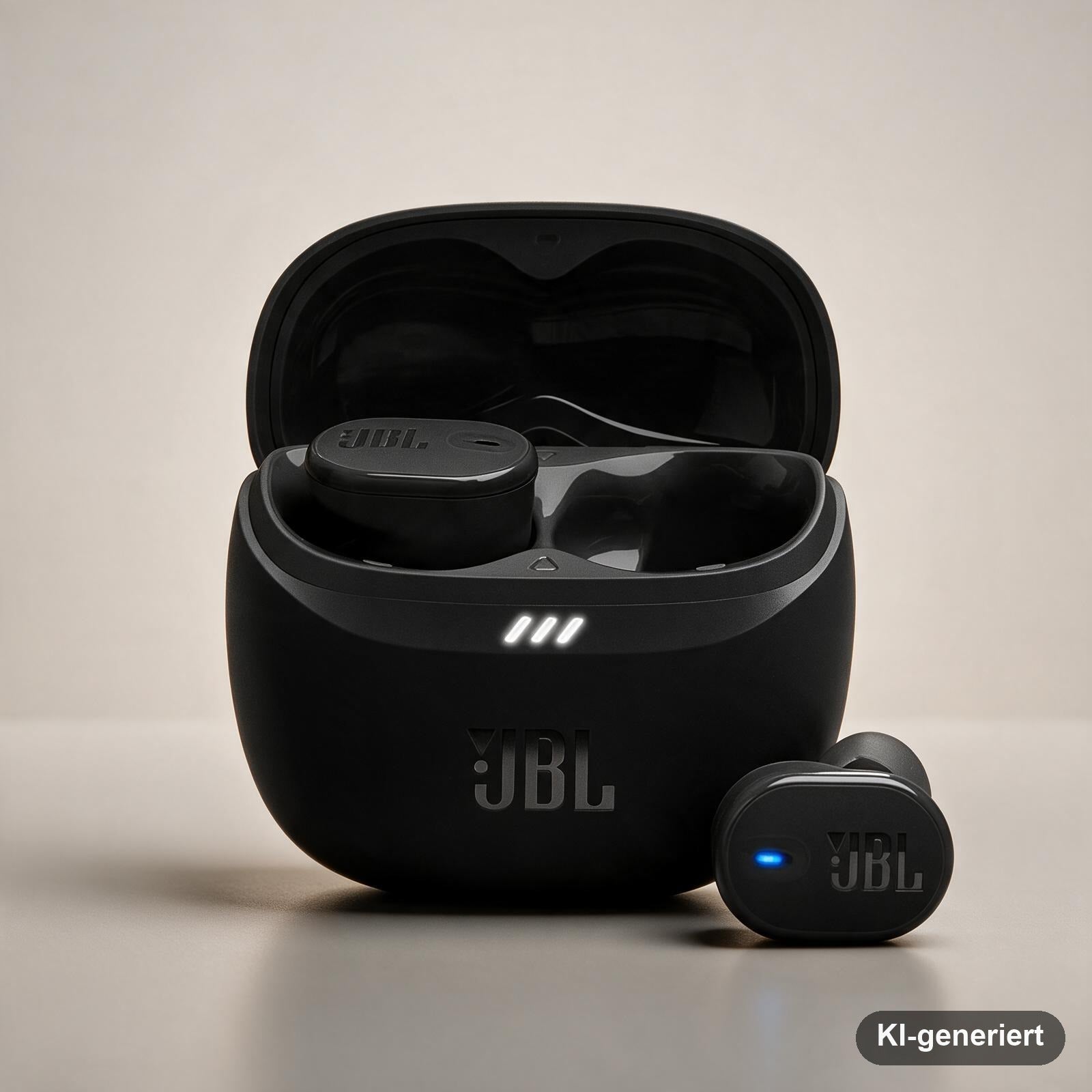 JBL Tune Buds 2 Kabellose Bluetooth In-Ear-Ohrhörer mit Noise-Cancelling und 48 Std. Wiedergabezeit, Schwarz