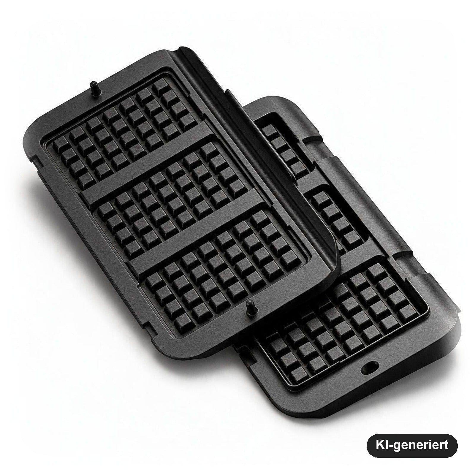 Tefal XA7348 Waffelplatten für OptiGrill 4in1 XL & 2in1 XL, für belgische Waffeln