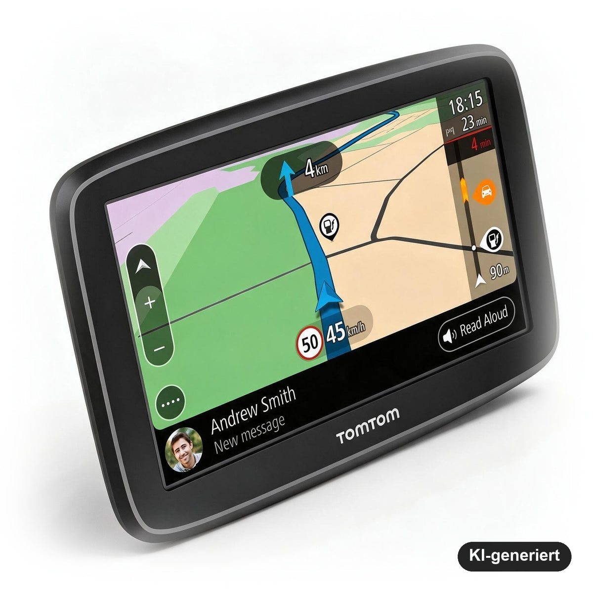 TomTom GO Basic 5 Zoll Navigationsgerät PKW mit Wi-Fi-Updates, TomTom Traffic und lebenslangen Kartenupdates, Schwarz