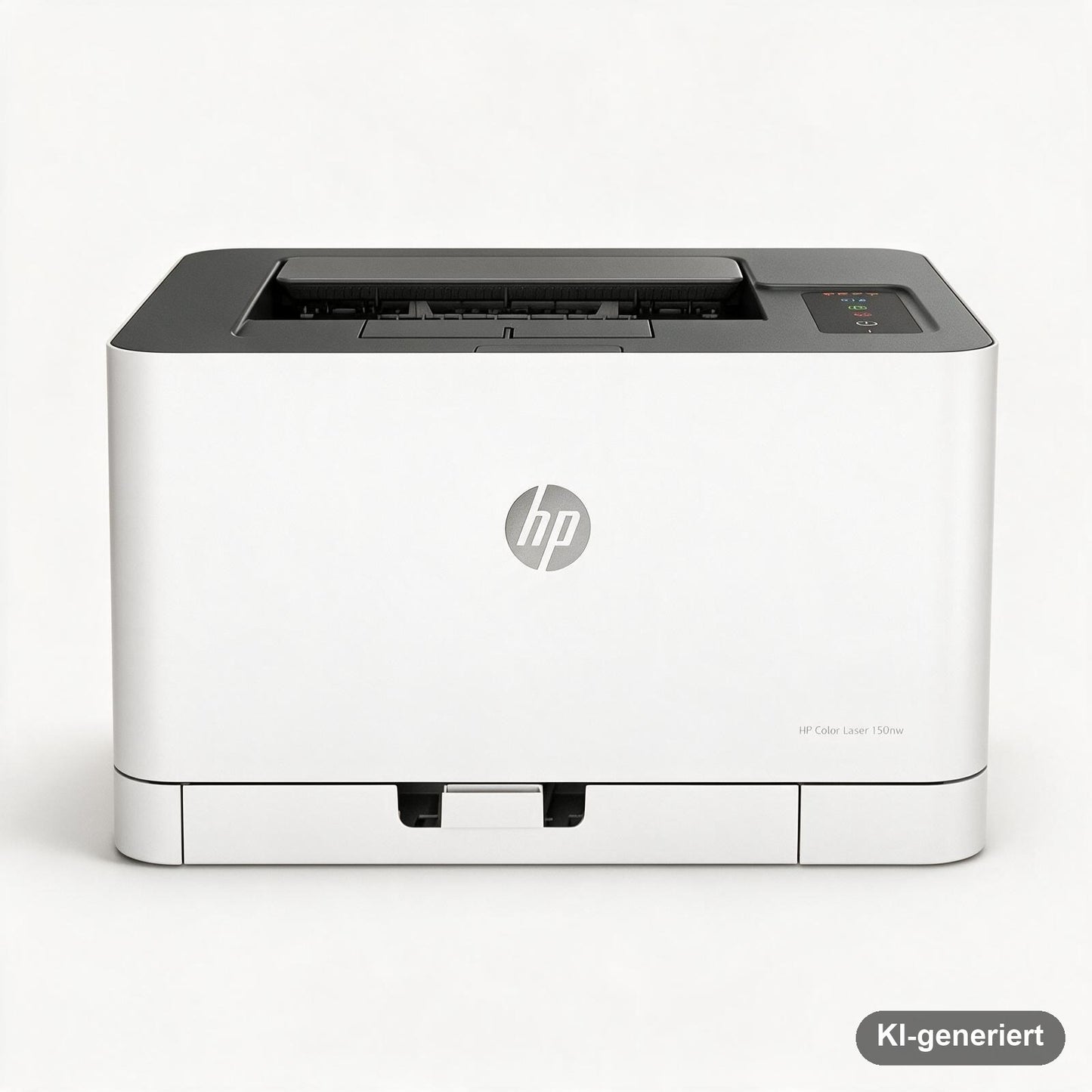 HP Color Laser 150nw Farb-Laserdrucker, WLAN, LAN, USB, weiß-grau, 1 Stück