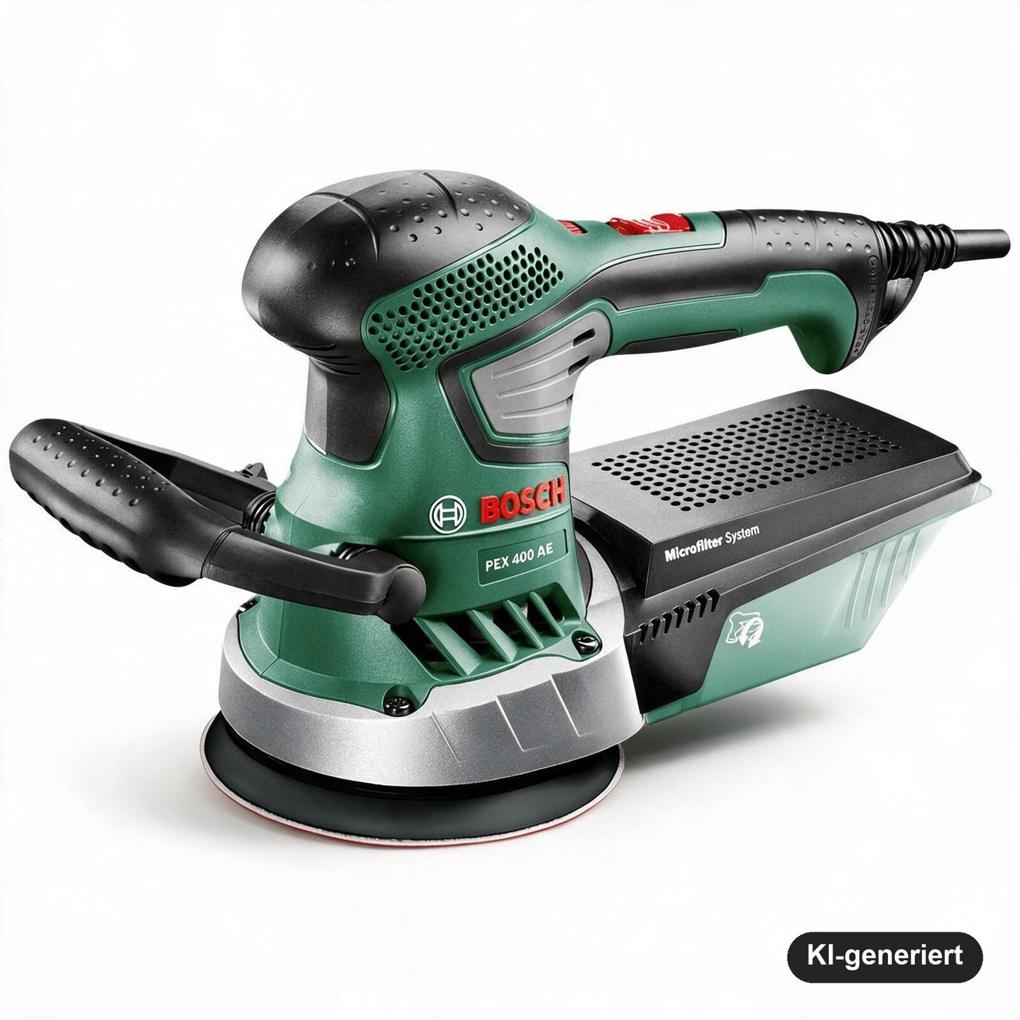 Bosch Exzenterschleifer PEX 400 AE, 370 W, 125 mm Schleifteller, im Koffer