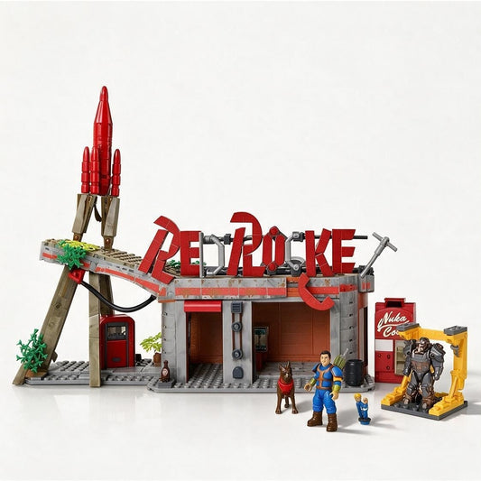 MATTEL Mega Construx Fallout Red-Rocket-Raststätte