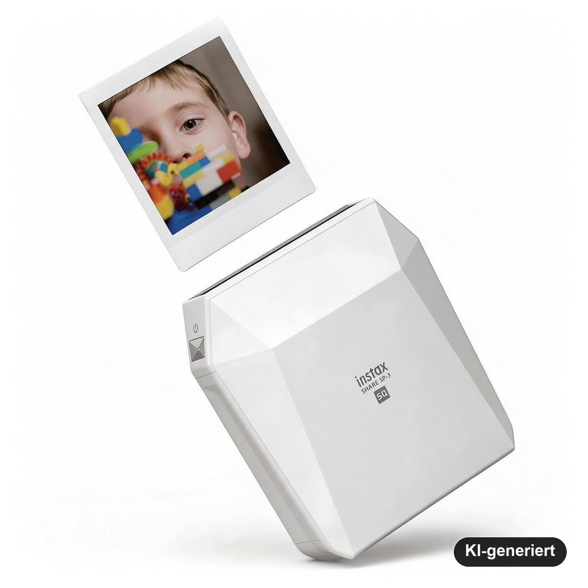 FUJIFILM instax SHARE SP-3 Smartphone-Sofortbilddrucker für instax SQUARE Film, WLAN, Weiß