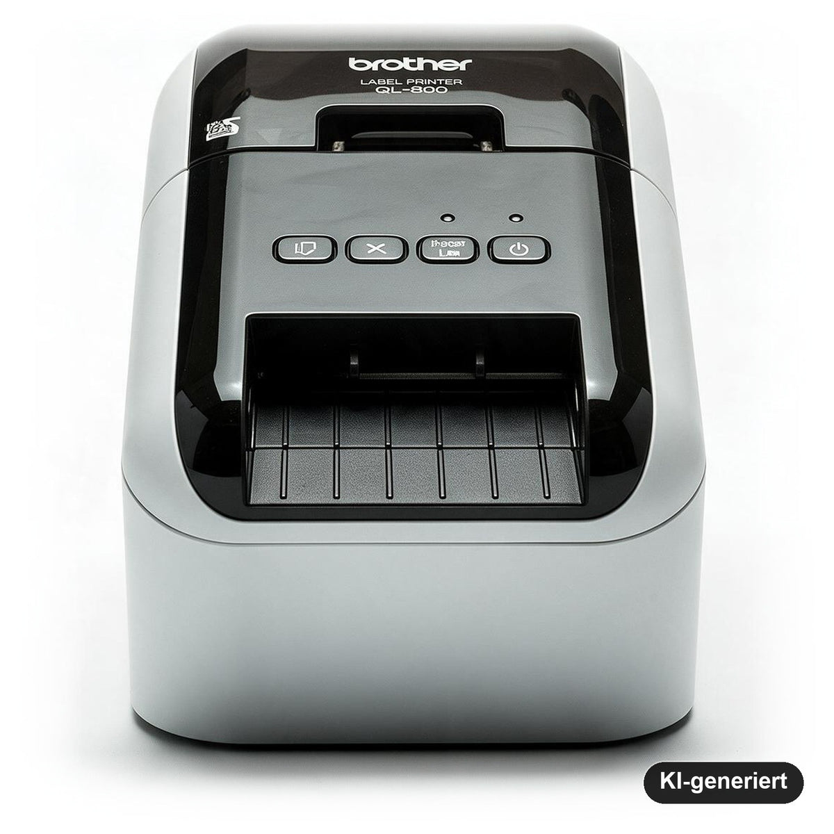 Brother QL-800 Etikettendrucker, Thermodirekt, Schwarz-Rot-Druck, USB, 62 mm, mit automatischem Abschneider