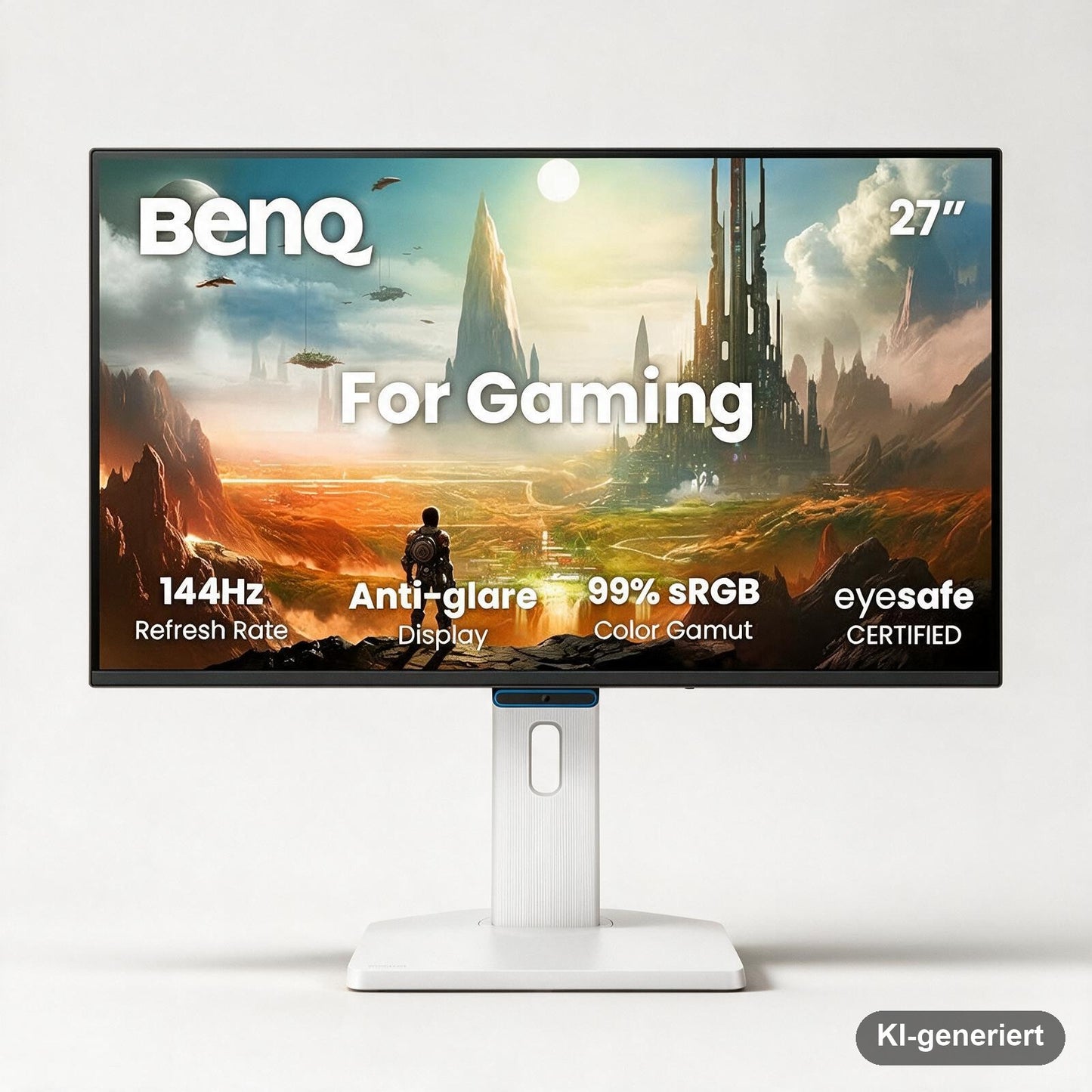 BenQ GW2790TE 27 Zoll Full-HD IPS Monitor, 144 Hz, USB-C, höhenverstellbar, Eye-Care