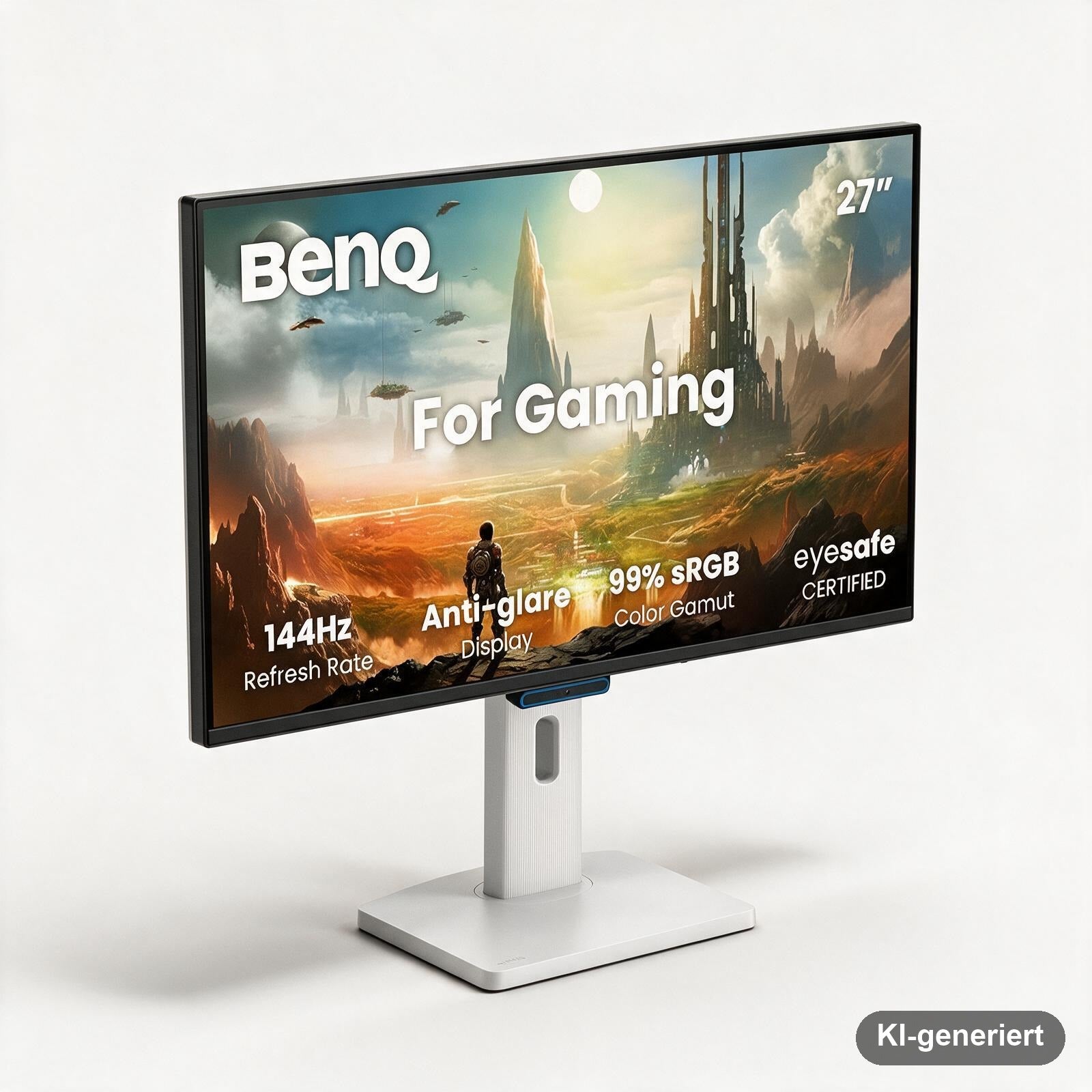 BenQ GW2790TE 27 Zoll Full-HD IPS Monitor, 144 Hz, USB-C, höhenverstellbar, Eye-Care